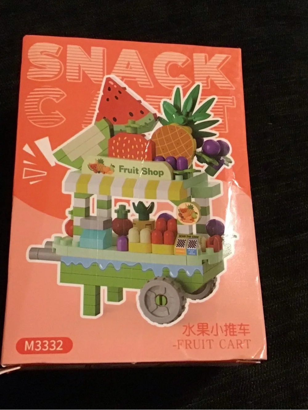 Fruit shop building block set